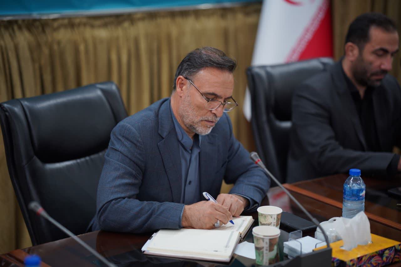 جلسه هماهنگی بادکتر احمد آریایی نژاد